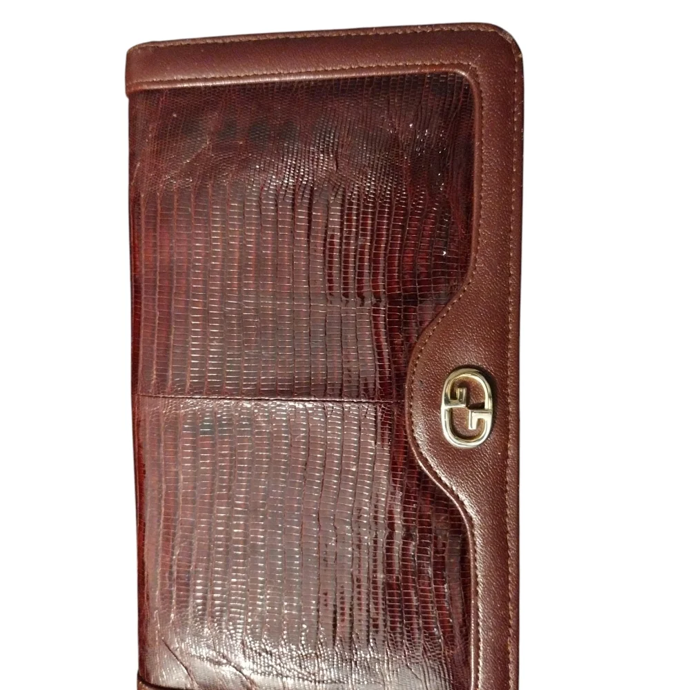 Vintage Rare Wine Gucci Purse W/Chain Strap - Picture 9 of 9